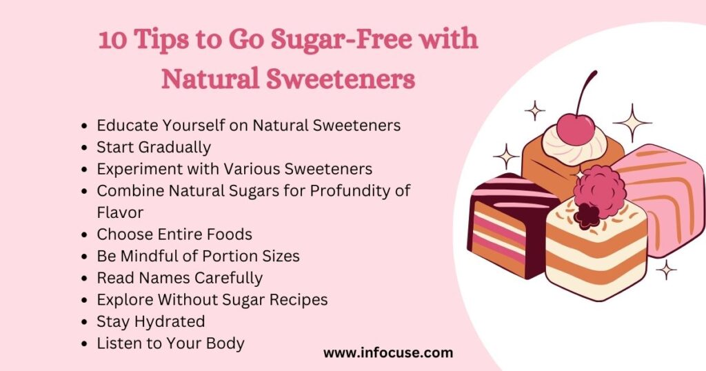 10 Tips to Go Sugar-Free with Natural Sweeteners