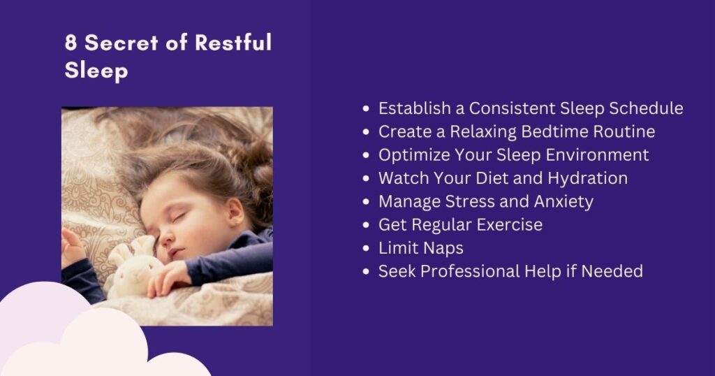 secrets of restful sleep