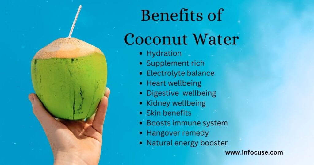 benefits of coconut water