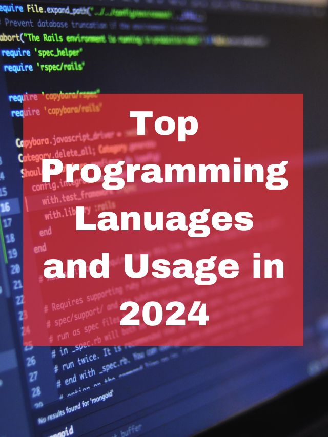 Top Programming Languages and Usage in 2024