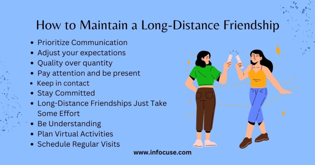 How to Maintain a Long-Distance Friendship