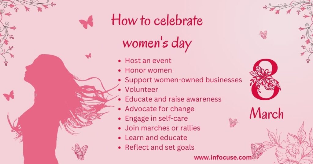 how to celebrate international women's day